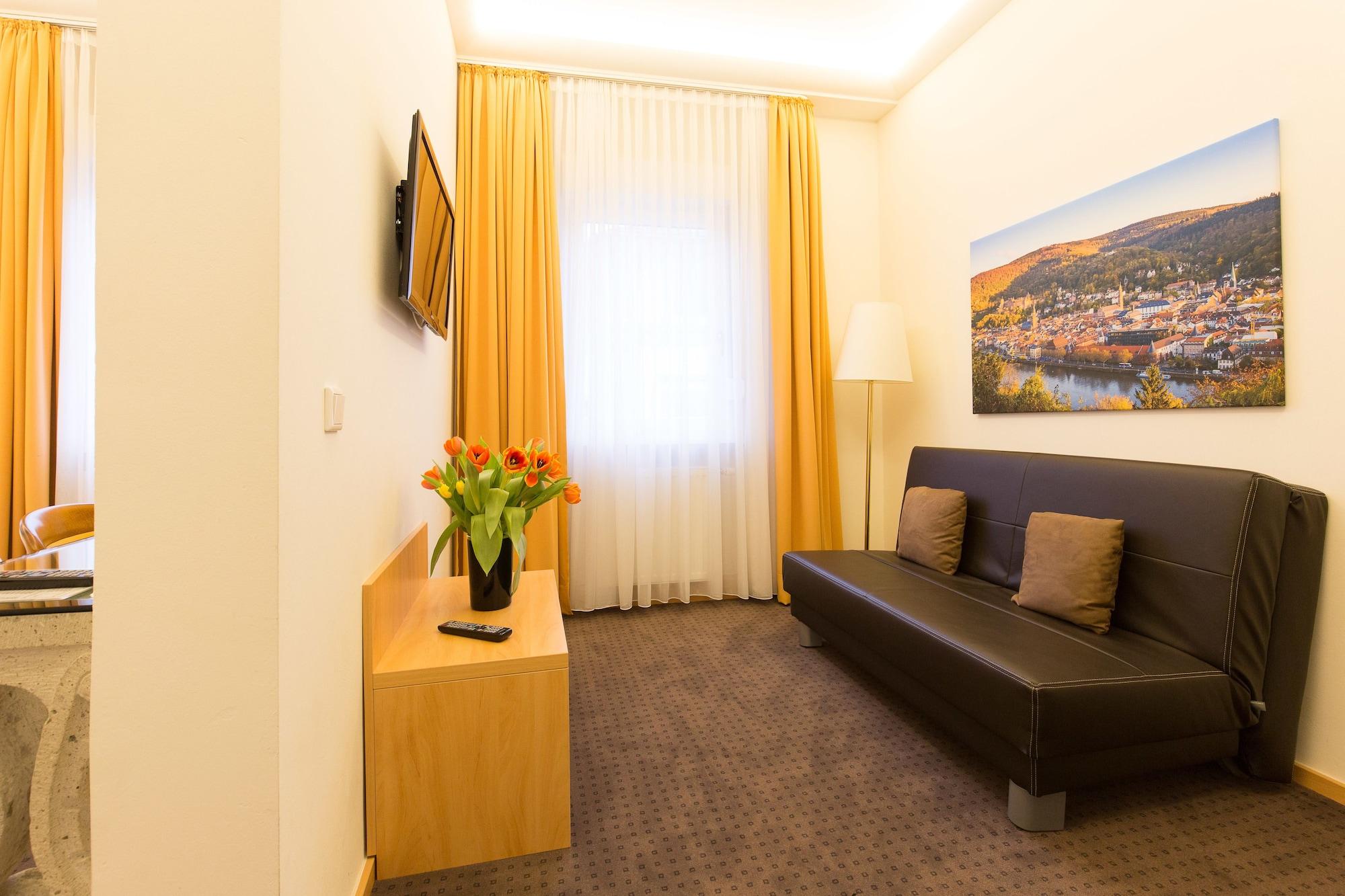 Hotel Heidelberger Hof Bagian luar foto